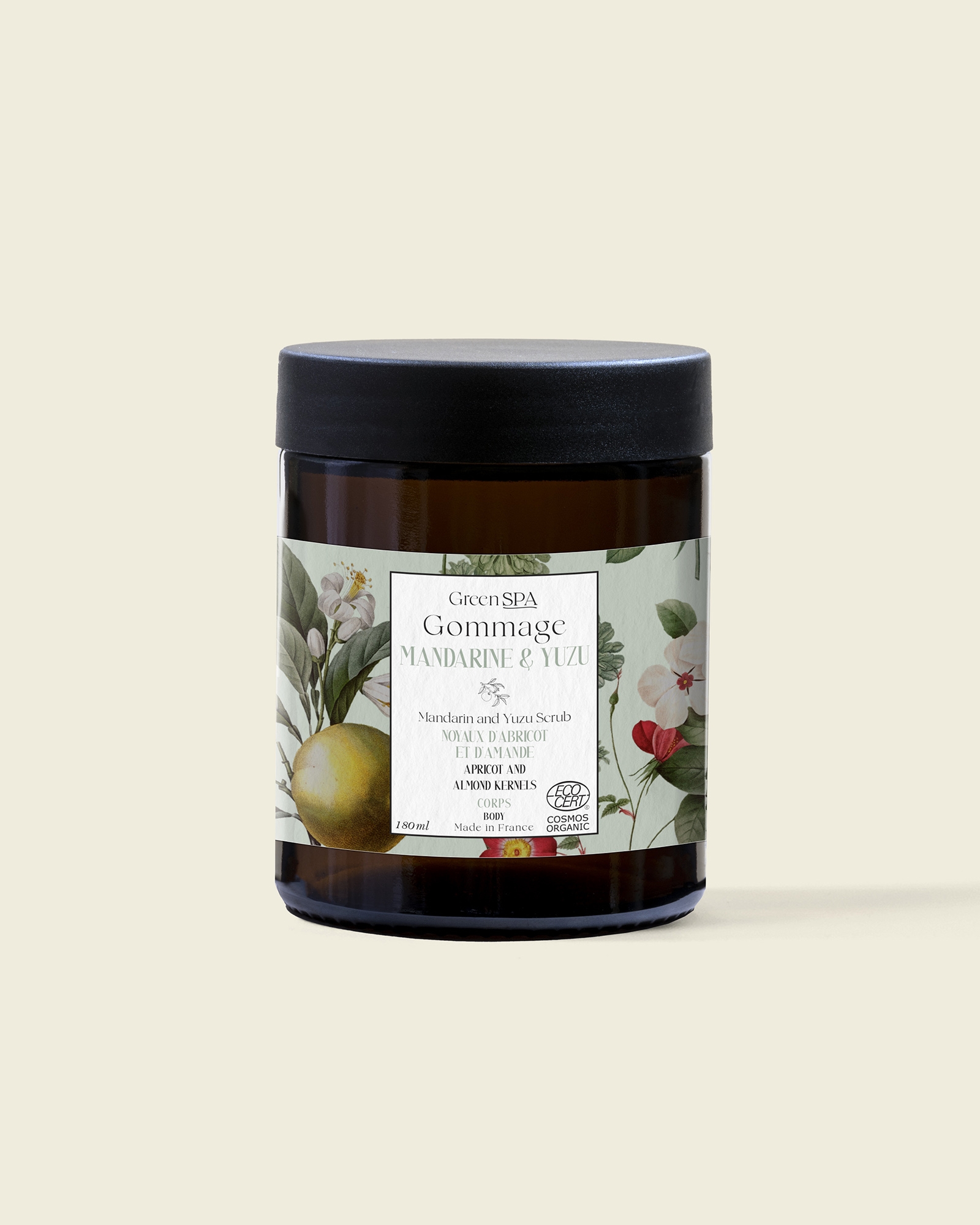 GreenSpa Biologische Scrub Mandarijn & Yuzu 180ml
